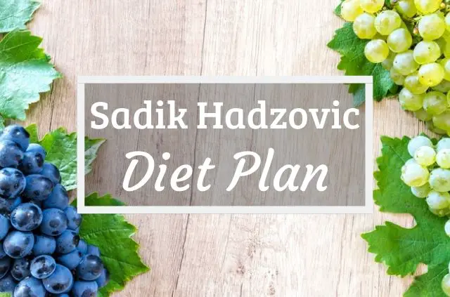 Sadik Hadzovic Diet and Workout Plan