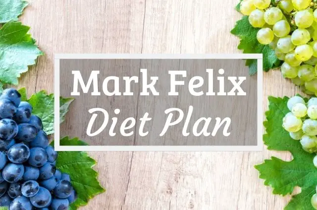Mark Felix Diet and Workout Plan