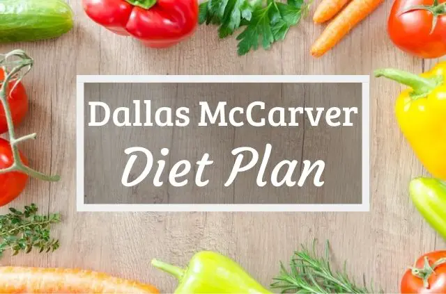 Dallas McCarver diet