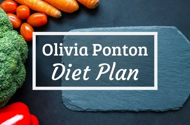 Olivia Ponton Diet and Workout Plan