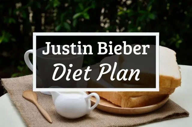 Justin Bieber diet