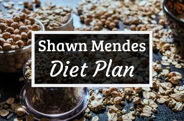 Shawn Mendes diet